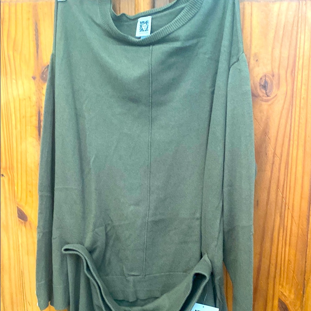 Anne Klein Heather Green Sweater
